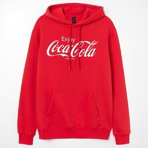 Brand New▪️Coca~Cola Hooded Sweatshirt Size 2X